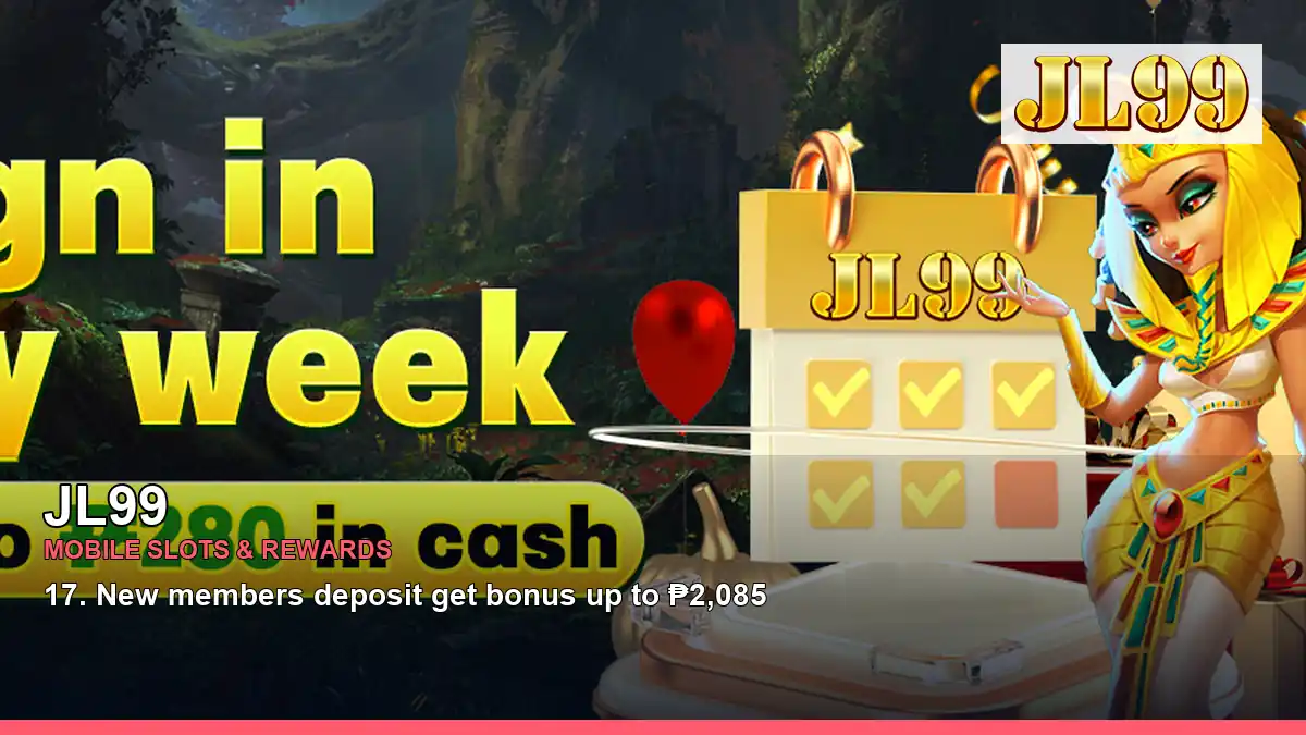 JL99 mobile slots promotion for Philippine players